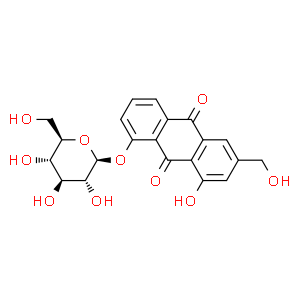 蘆薈大黃素-8-O-葡萄糖苷